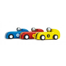 Le Toy Van Set závodních natahovacích aut