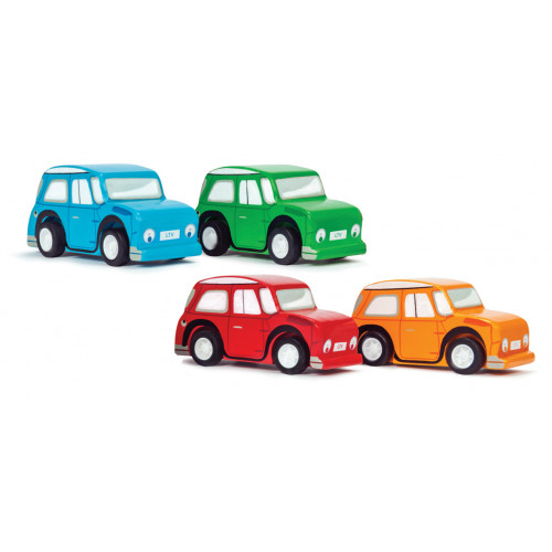 Le Toy Van barevné autíčko 1 ks červená Le Toy Van barevné autíčko 1 ks červená