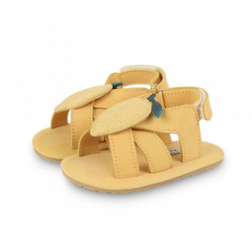 Dětské kožené sandálky SADIE Lemon