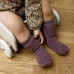 GoBabyGo protiskluzové ponožky fialové