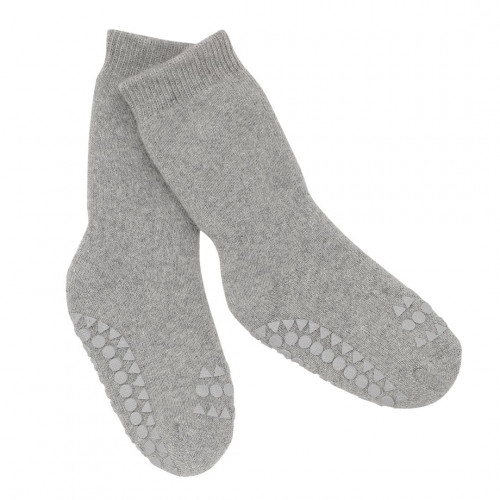 GoBabyGo protiskluzové ponožky šedé